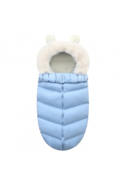 Конверт в коляску для новорожденных осень зима - Royal Felle Lory - Blue Конверт в коляску для новорожденных осень зима - Royal Felle Lory - Blue