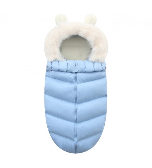 Конверт в коляску для новорожденных осень зима - Royal Felle Lory - Blue Конверт в коляску для новорожденных осень зима - Royal Felle Lory - Blue