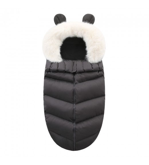 Конверт в коляску для новорожденных осень зима - Royal Felle Lory - Black Конверт в коляску для новорожденных осень зима - Royal Felle Lory - Black